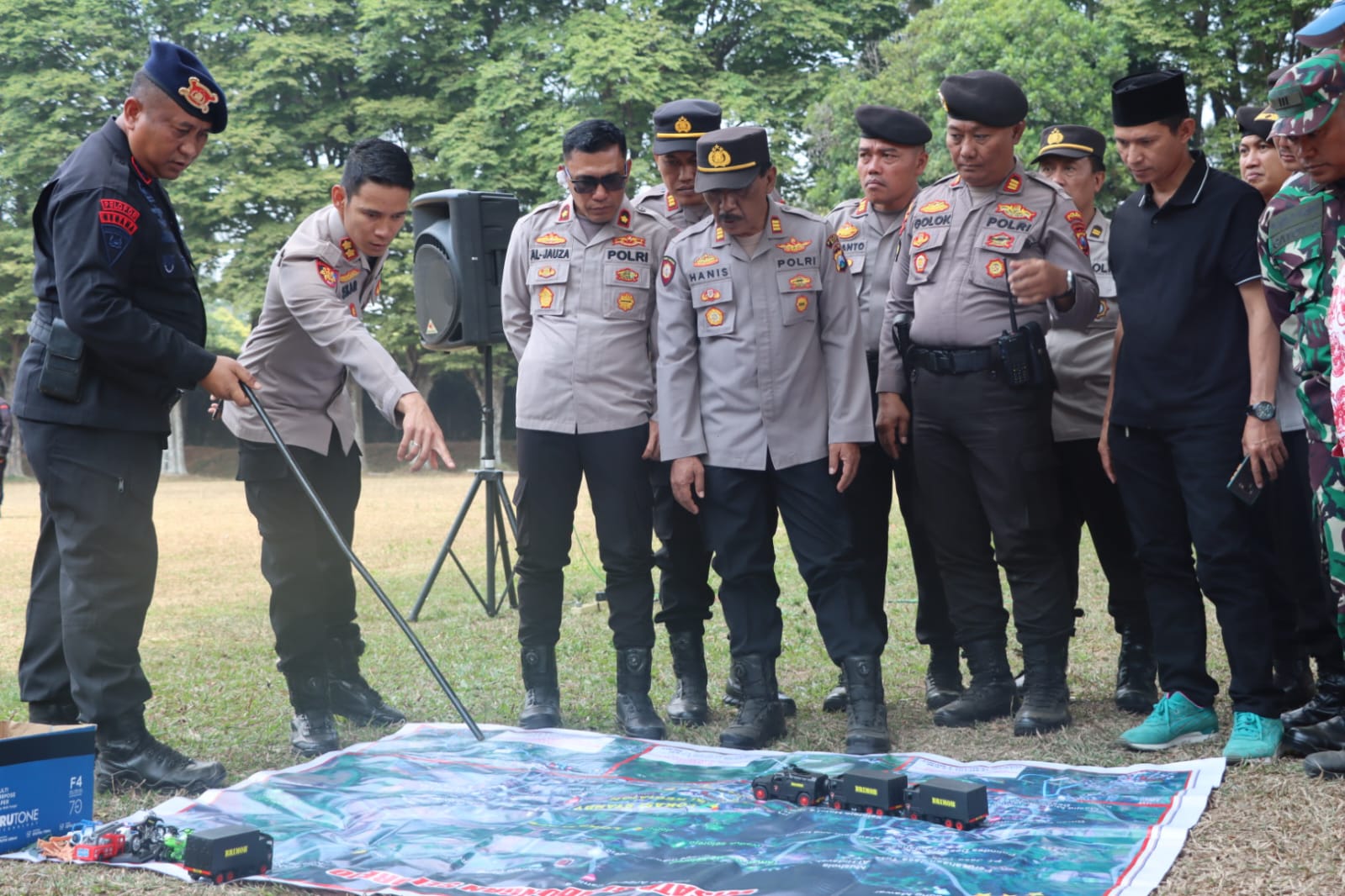 Polres Batu Terjunkan Ratusan Personel Amankan Rakernas PSHT