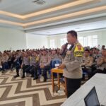 Polres Lombok Tengah Gelar Latihan Pra Operasi Pemilu 2024