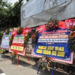 Polres Kediri Kota Dibanjiri Karangan Bunga Apresiasi dari Elemen Masyarakat Atas Keberhasilan Ungkap Kasus