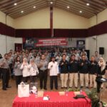Sinergitas Polres Madiun Kota Bersama Lapas Kelas I Madiun Sosialisasikan Pemilu Damai 2024