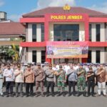 Kapolres Jember Pimpin Apel Gelar Pasukan Operasi Lilin Semeru 2023