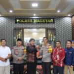 Jalin Sinergitas Antar Gakkumdu, Komisioner Bawaslu Kunjungi Polres Magetan