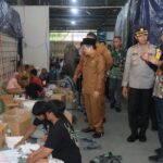 Pastikan Logistik Pemilu Aman, Kapolres Pasuruan bersama Forkopimda Tinjau Gudang Logistik