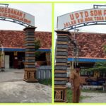 Ikut Serta Majukan Pendidikan, Ketua Komite Sekolah UPTD SD Negeri Pangeranan 1 Bangkalan Bangun Gapura