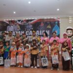 Cara Unik Polresta Banyuwangi Bantu Sukseskan Program Imunisasi Polio