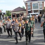 Cek Kesiapan Pengamanan Pemilu 2024, Kapolda Jatim Bersama Pangdam V Brawijaya Kunjungi Polres Pamekasan