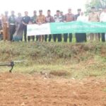 Dandim 0829/Bangkalan Hadiri Pasar Murah dan Pengembangan Ekonomi Smart Precesion Farming Technology Di Arosbaya