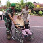 Pastikan Kesiapan Personel, Polres Malang Gelar Simulasi Pengamanan TPS Pemilu 2024