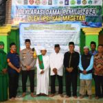 Polres Magetan Gandeng Perguruan Silat Jaga Kondusifitas Pemilu 2024