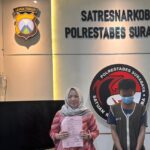 Polrestabes Surabaya Kembali Berhasil Amankan Tersangka Pengedar Narkoba