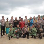 Pastikan Kelancaran Dan Keamanan Proses Pemungutan, Kapolres Cek Langsung TPS Terpencil