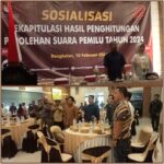 KPU Bangkalan Gelar Sosialisasi Rekapitulasi Hasil Penghitungan Perolehan Suara Pemilu Tahun 2024