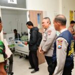 Polda Jatim Beri Bantuan Kesehatan Untuk Petugas KPPS dan Pam Pemilu