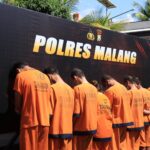 Enam Pekan, Polres Malang Berhasil Amankan 10 Tersangka Kasus Narkoba