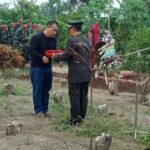 Dandim 0829/Bangkalan Pimpin Upacara Pemakaman Militer Alm. Kapten Kav Handri Tjahyo