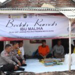 Polisi Peduli, Polres Probolinggo Kota Gelar Kegiatan Bedah Rumah