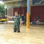 Dandim 0829/Bangkalan Pantau Langsung Wilayah Terdampak Banjir