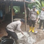 Polres Pacitan Peduli, Warga Penyandang Cacat Terima Bantuan Renovasi Dapur