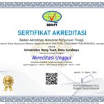Perguruan Tinggi (BAN-PT), Universitas Hang Tuah (UHT) Berhasil Meraih Predikat Akreditasi Unggul