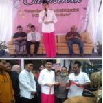 Acara Sarasehan, Ojo Lali Moco Sholawat di Desa Seputih Gus Fawait di kejutkan Dapat Bantuan Kambing Dari Kelompok Pedagang Sapi dan Kambing