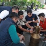 Cegah Kecurangan Penjualan BBM, Polres Lamongan Sidak SPBU Jelang Mudik Lebaran