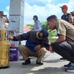 Jelang Mudik Tim Gabungan Polres Kediri Kota Sidak SPBU Periksa Takaran dan Stok BBM