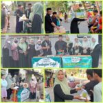PKG Dan IGTKI – PGRI Kecamatan Arosbaya Melakukan Pembagian Takjil Gratis di Bulan Suci Ramadhan Berkah