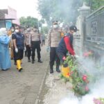 Antisipasi Penyebaran DBD, Polres Mojokerto Bersama Forkopimda Laksanakan Fogging Serentak
