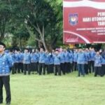 Sekda Pimpin Upacara Hari Otonomi Daerah di Bangkalan