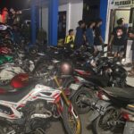 Polres Blitar Kota Jaring 44 Motor Berknalpot Tidak Sesuai Spektek