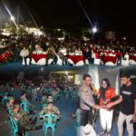 Polres Bangkalan Gelar Nonton Bareng Semifinal Piala Asia U-23 Tmnas Indonesia Vs Uzbekistan, Berikan Doorprize 2 Kambing