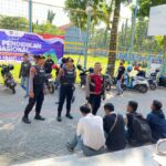 Puluhan Polisi Patroli Cegah Konvoi Kelulusan Sekolah di Jombang