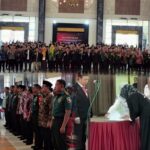 Pelantikan Anggota Panitia Pemilihan Kecamatan (PPK) se-Kabupaten Bangkalan untuk Pemilihan Gubernur dan Wakil Gubernur Jawa Timur, serta Bupati dan Wakil Bupati Bangkalan Tahun 2024