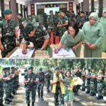 Kunjungan Kerja Pangdivif 2 Kostrad di Mabrigif 9/DY/2 Kostrad