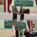 Dandim 0829/Bangkalan Dampingi Tim Asnis Pusterad Beri Arahan Dan Motivasi Bakti TNI Kepada Babinsa