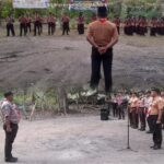 Pasiter Kodim 0829/Bangkalan,Sampaikan Pesan Saat Buka Persami Saka Wira Kartika di Bumi Perkemahan Langgundih