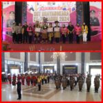 Meriahnya Hari Ulang Tahun Bhayangkara ke 78 Tahun 2024, Polres Bangkalan Gelar Lomba Senam Kreasi “Tamang Pung Kisah”