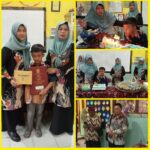 Tasyakuran Ulang Tahun Putranya Serta Mendapat Penghargaan Peringkat 1 Di UPTD SDN Kraton 02 Bangkalan