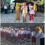 Keseruan hari pertama masuk sekolah di SDN Baratan 02