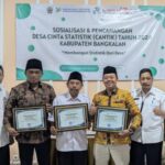 BPS Kabupaten Bangkalan Gelar Sosialisasi dan Pencanangan Desa Cinta Statistik