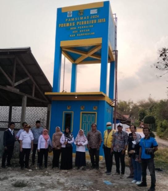 Pokja PKP Monitor Sejumlah Titik Program Pamsimas di Bangkalan