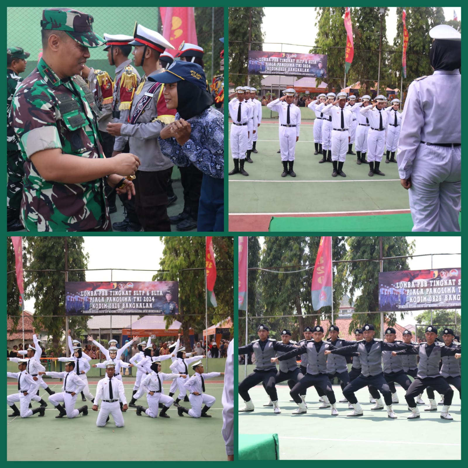 Kodim 0829 Bangkalan Gelar Lomba PBB Piala Panglima TNI HUT ke-79 TNI