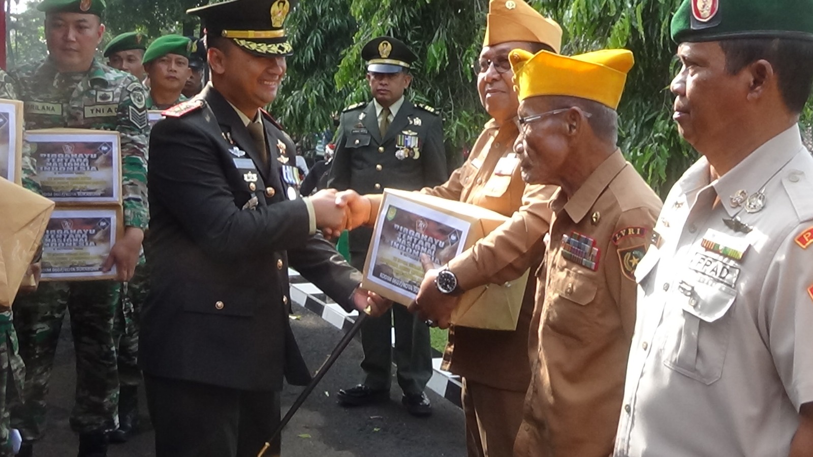 Kodim 0607/Kota Sukabumi gelar Upacara Peringatan HUT TNI ke 79 tahun 2024