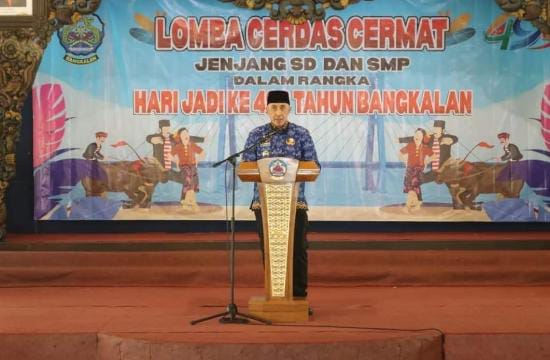 Lomba Cerdas Cermat Meriahkan Rangkaian Hari Jadi Bangkalan