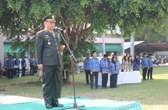 Dandim 0829 Pimpin Upacara Hari Sumpah Pemuda di Bangkalan