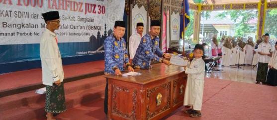 Disdik Kabupaten Bangkalan Wisuda 1.000 Tahfidz Juz 30