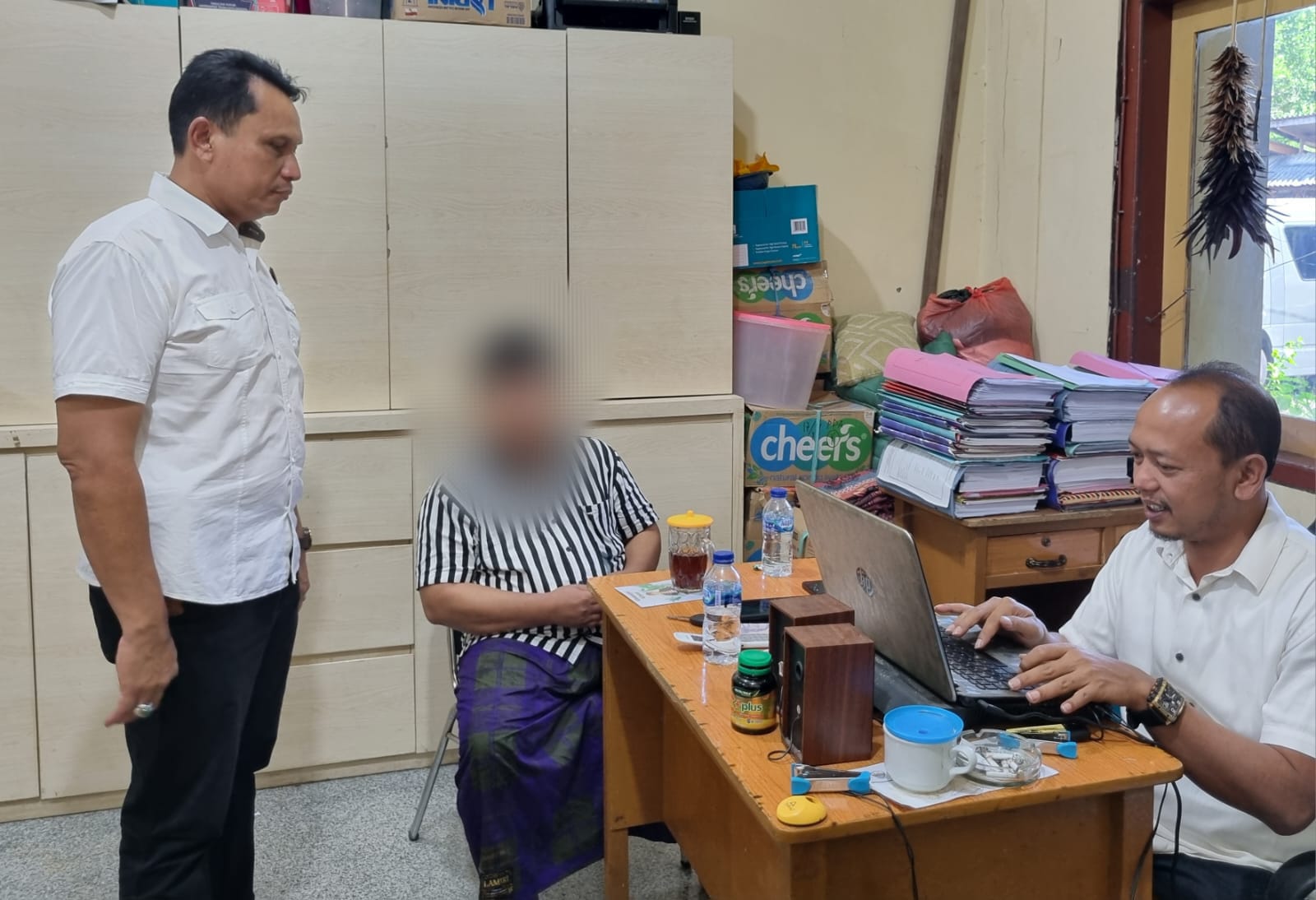 Kyai Cabul Akhirnya di Jemput Paksa Penyidik Polres Bangkalan Dikabupaten Probolinggo