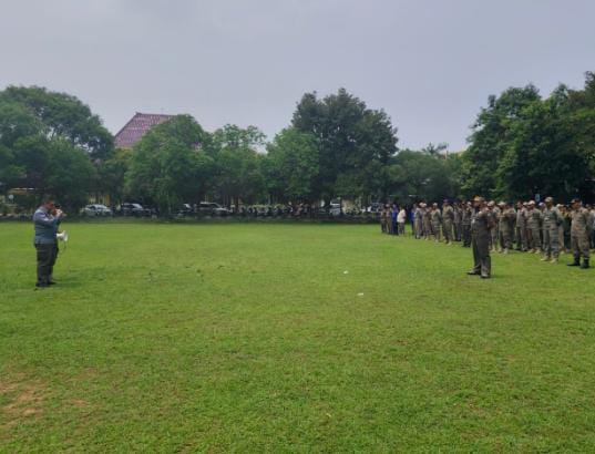 Satpol PP Bangkalan Gelar Apel Akbar untuk Pengamanan Pilkada 2024