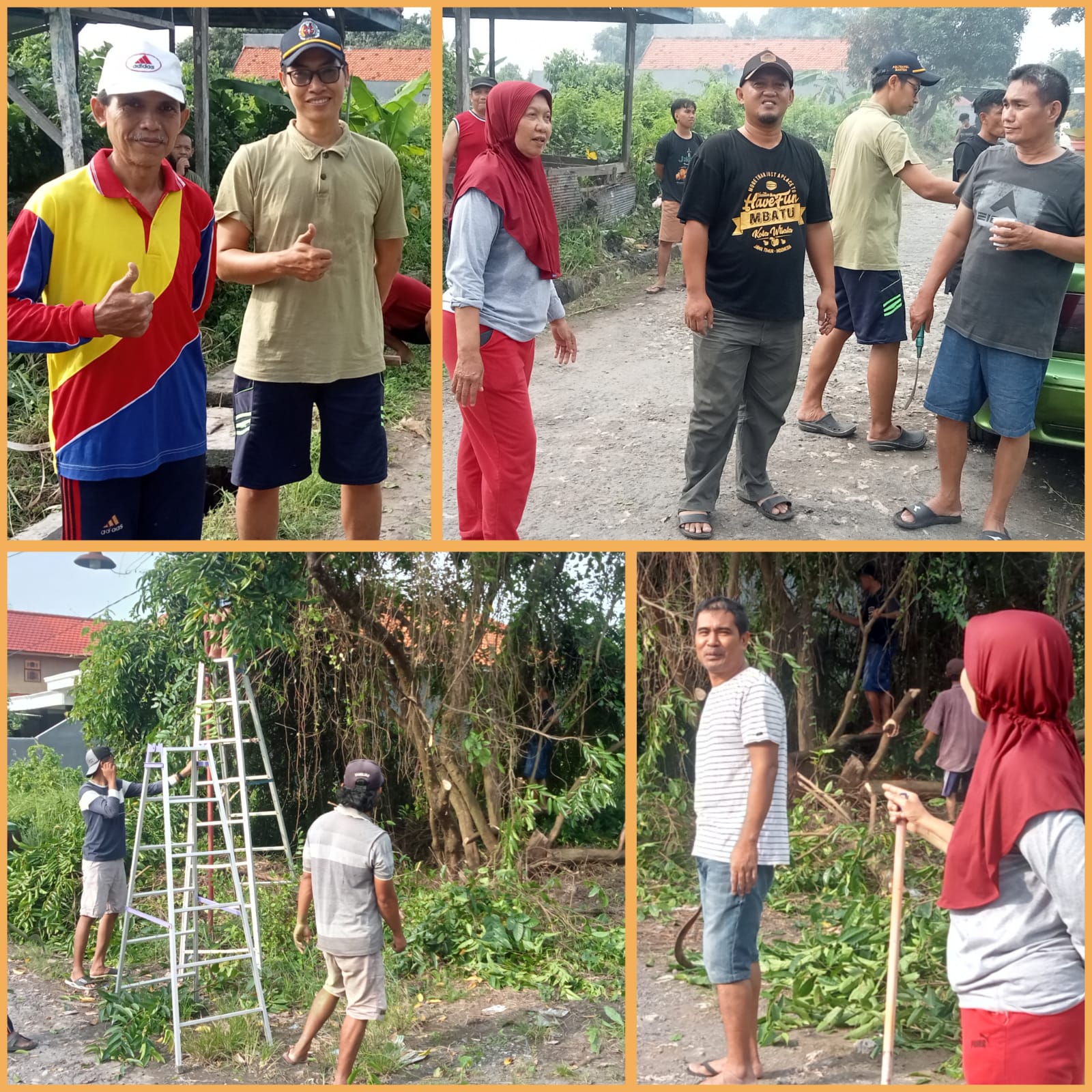 Jaga Kebersihan Lingkungan, RT.02 RW.03 Kelurahan Kemayoran Gelar Minggu Bersih