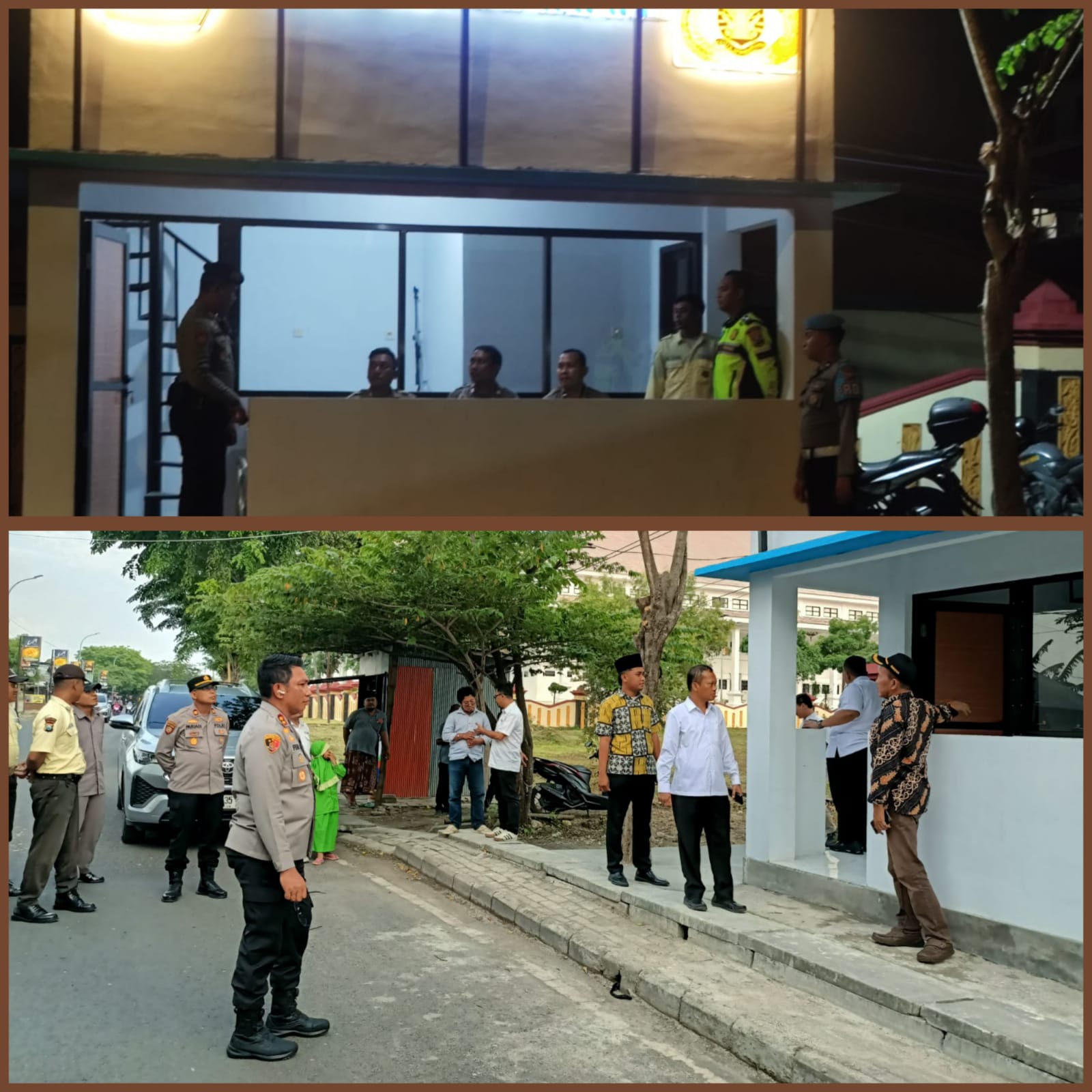 Upaya Ciptakan Wilayah Kampus Aman, Kapolres Bangkalan Hadiri Peresmian Pos Keamanan UTM